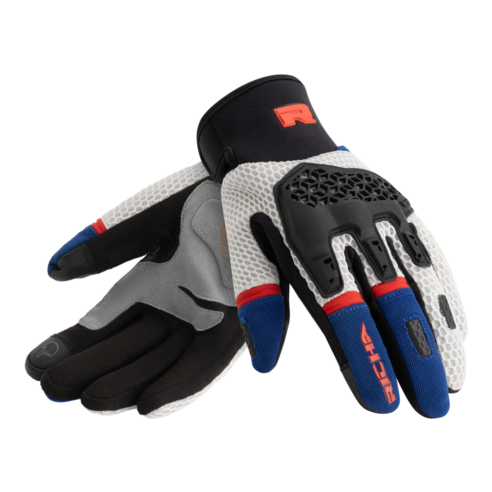 Richa Sandblast Gloves Blue / Red