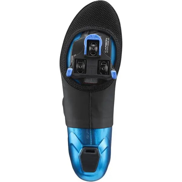Shimano S-Phyre Half Shoe Cover Black - FREE UK Shipping, FREE 365 Day Returns | Moto Central