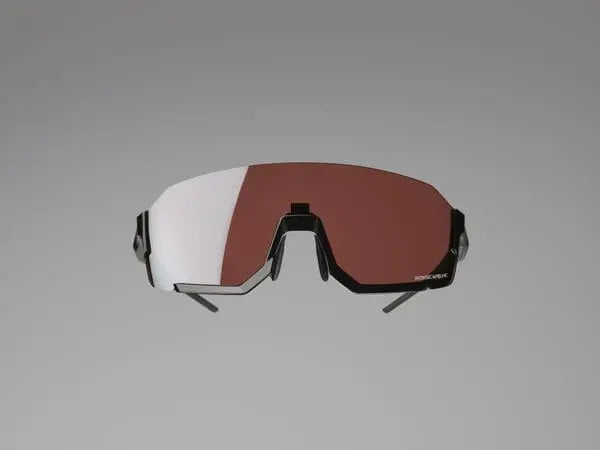 Shimano Aerolite Glasses Metallic Black With Ridescape Road Lens - FREE UK Shipping, FREE 365 Day Returns | Moto Central