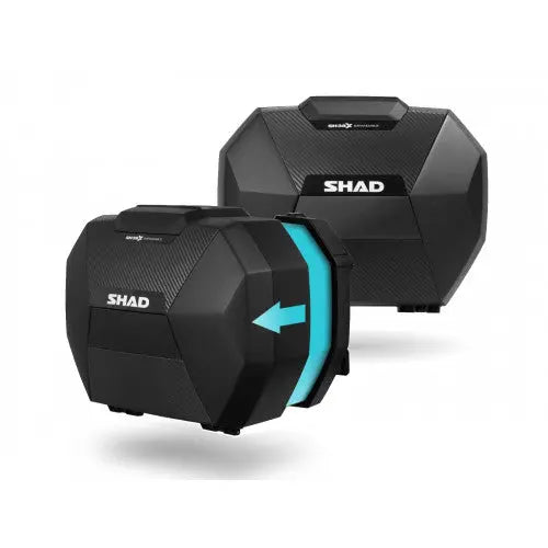 SH38X Expandable Panniers Carbon  - FREE UK Shipping, FREE 365 Day Returns | Moto Central