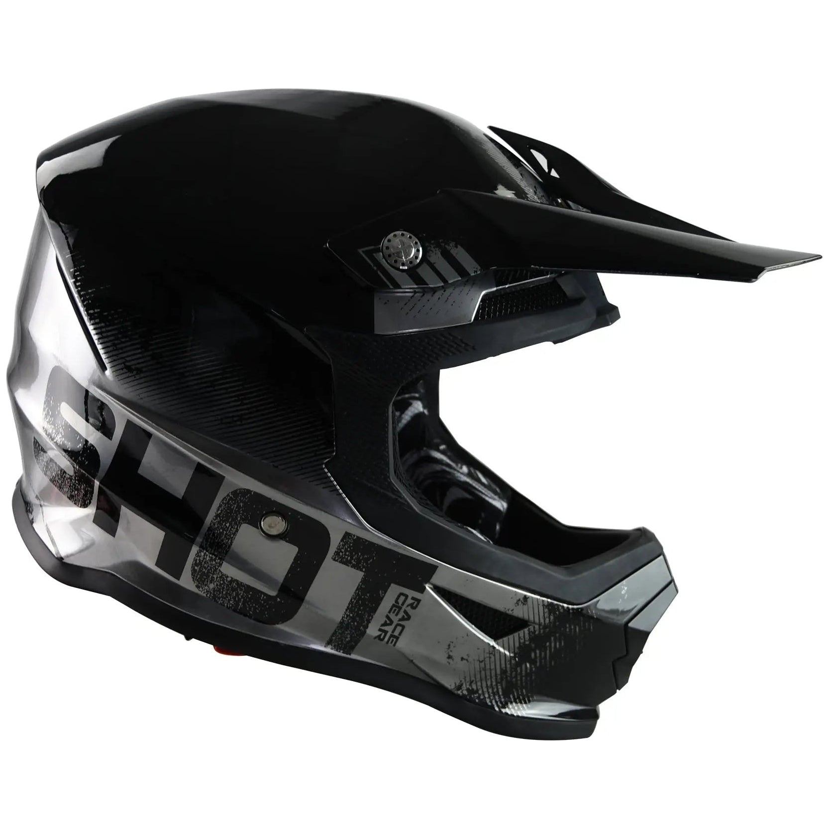 Shot Furious MX Helmet Coalition Silver Chrome - FREE UK Shipping, FREE 365 Day Returns | Moto Central
