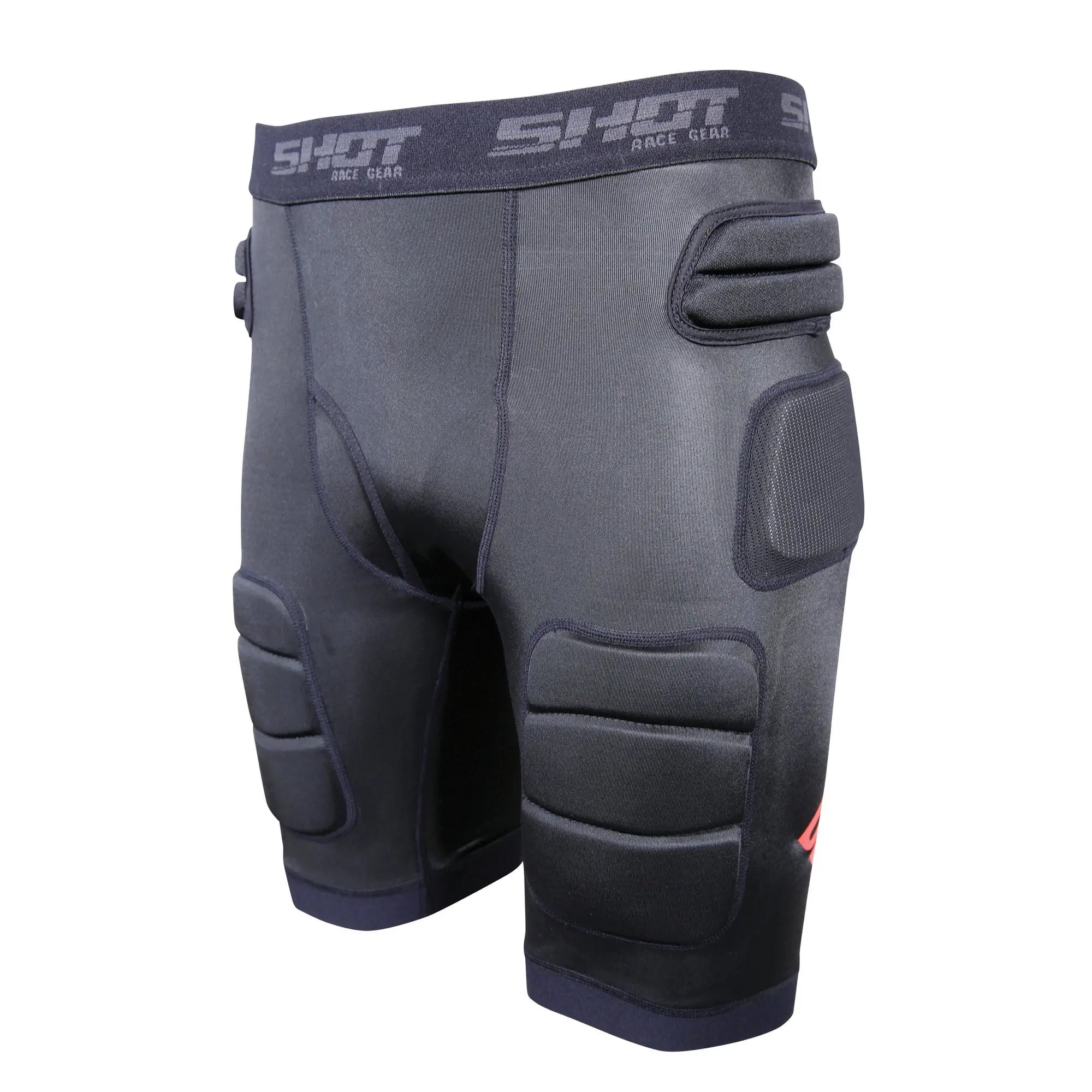 Shot MX Interceptor Protector Shorts Black - FREE UK Shipping, FREE 365 Day Returns | Moto Central