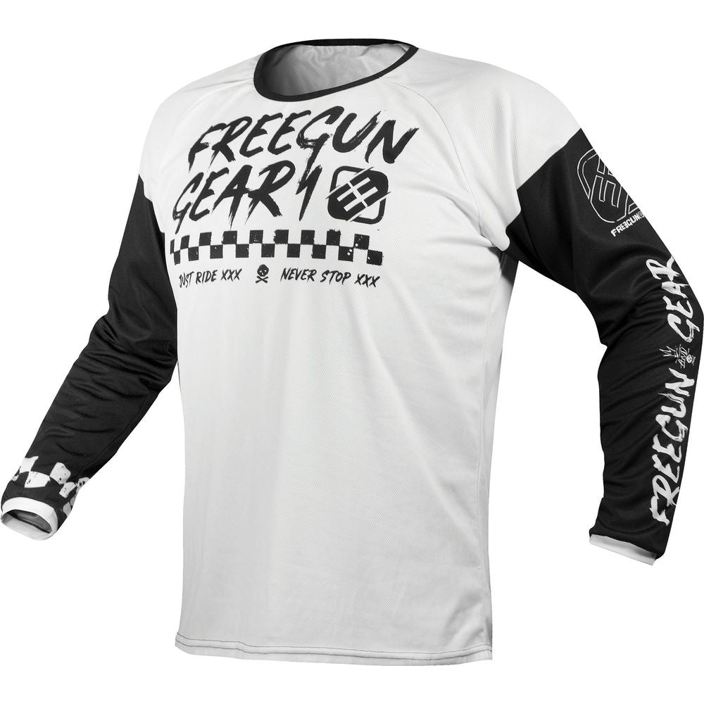freegun gear Shot Freegun By Devo MX Jersey Speed White FREE Delivery, FREE Returns