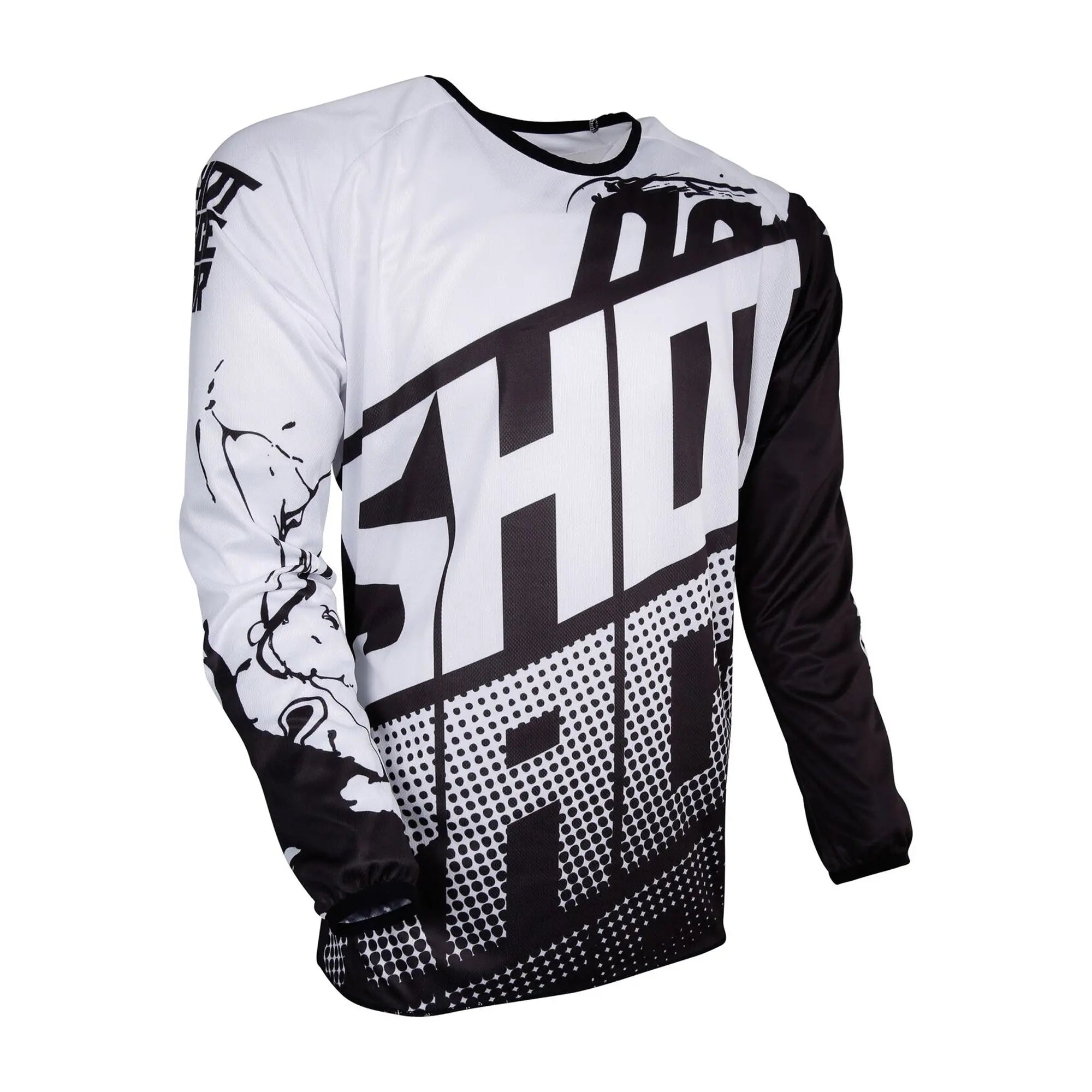 Shot Devo Kids MX Jersey Venom Black / White - FREE UK Shipping, FREE 365 Day Returns | Moto Central