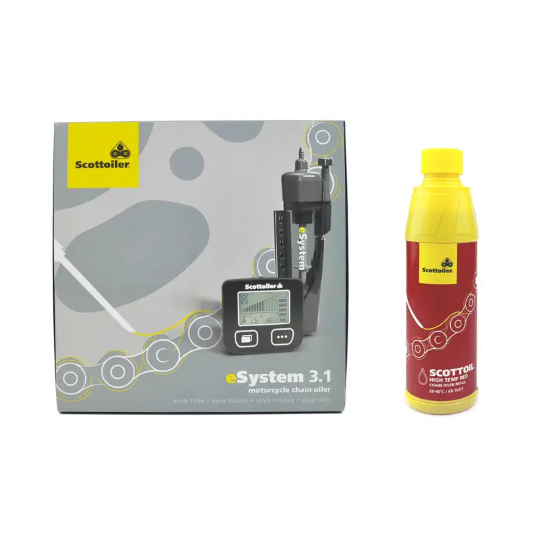 Scottoiler eSystem v3.1 High Temperature Red Scottoil FREE UK Delivery, FREE 365 Day Returns | Moto Central