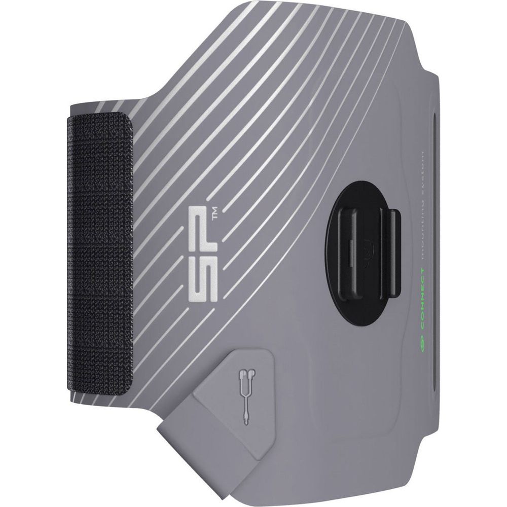 SP Connect Mobile Holder Running Band Grey