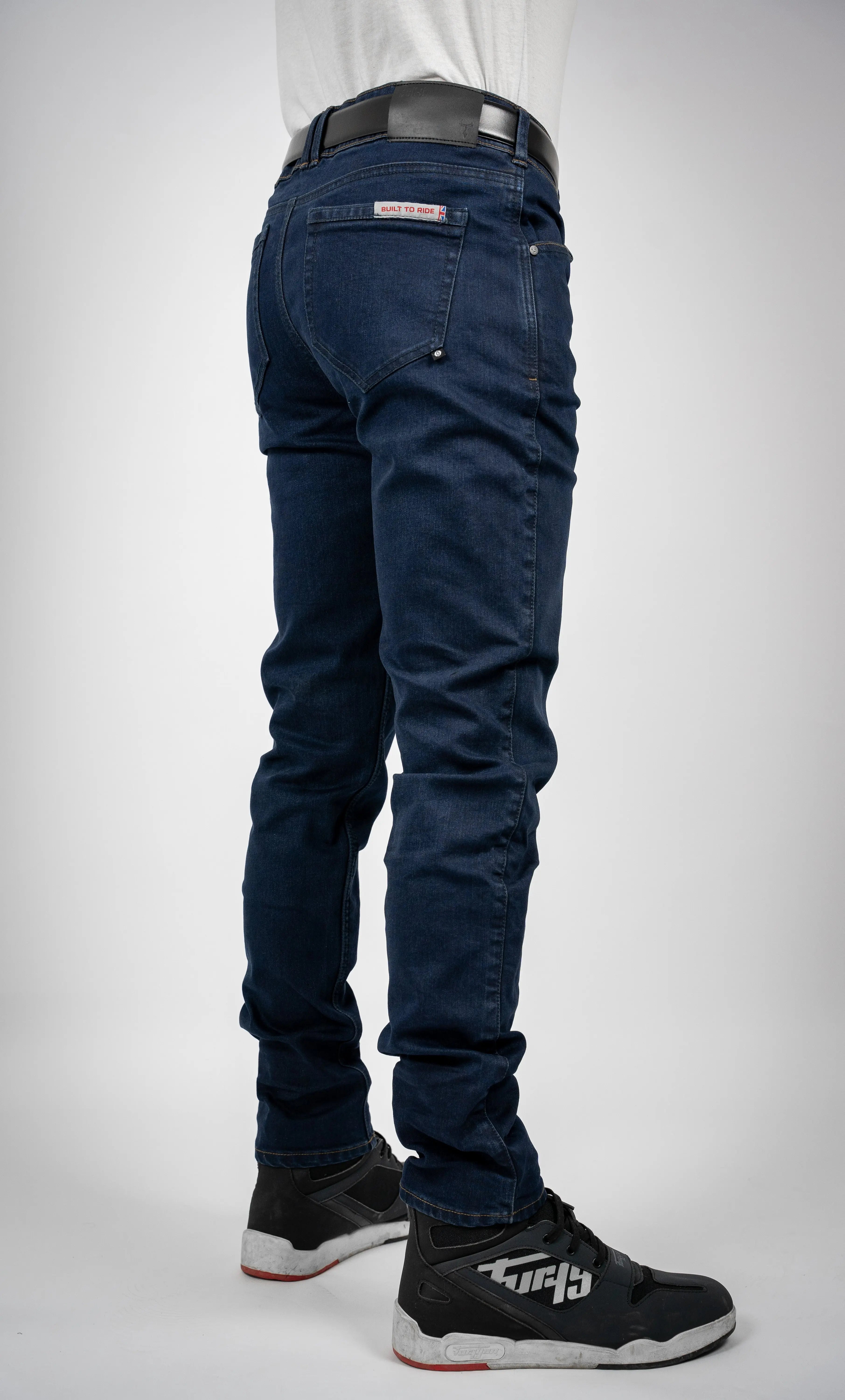 Bull-it Spitfire Slim Fit Denim Jeans Blue  - FREE UK Shipping, FREE 365 Day Returns | Moto Central