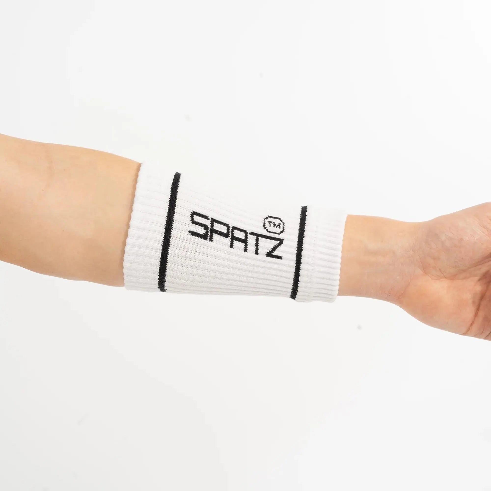 Spatzwear Sweatband White - FREE UK Shipping, FREE 365 Day Returns | Moto Central