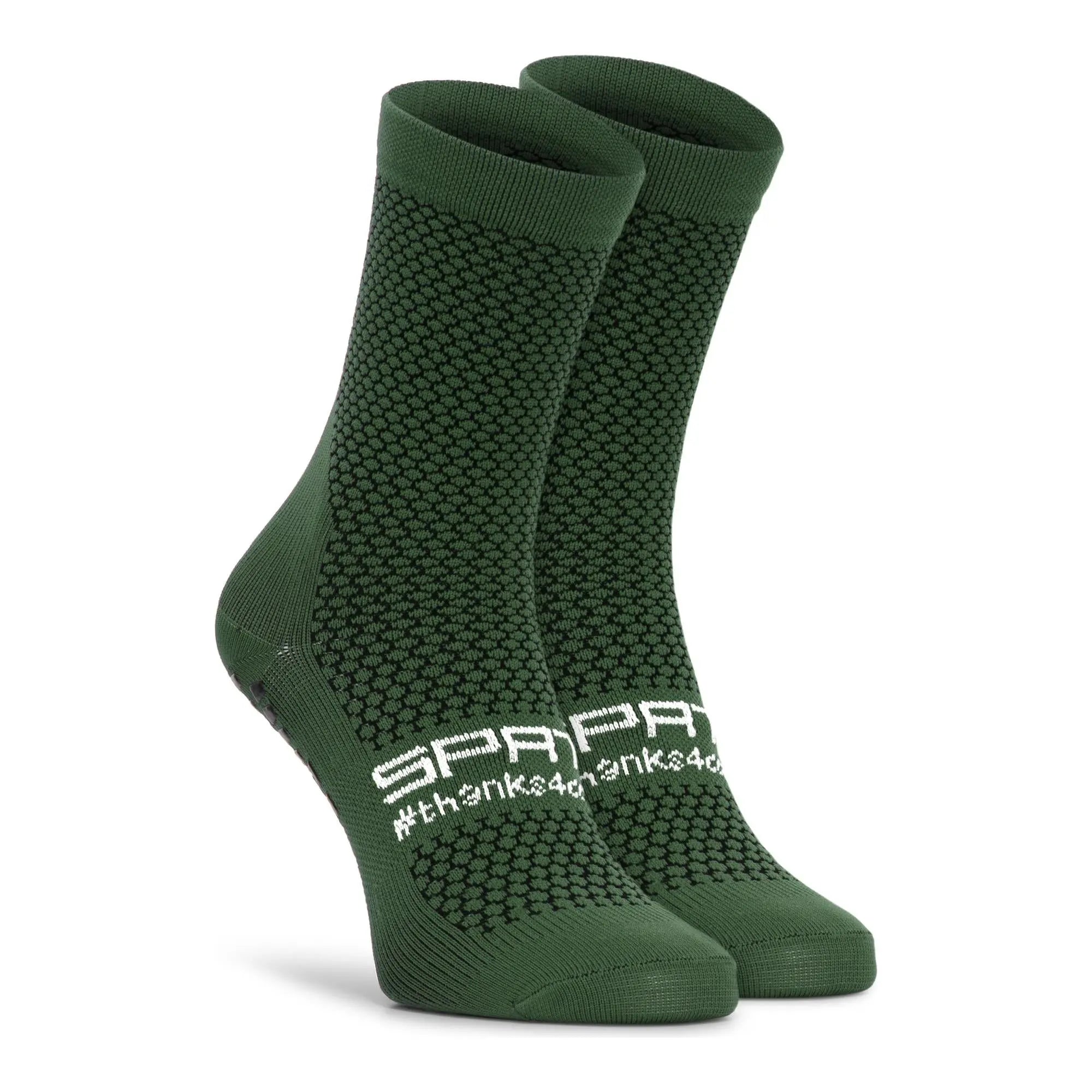 Spatzwear Sokz 2 Dark Green - FREE UK Shipping, FREE 365 Day Returns | Moto Central