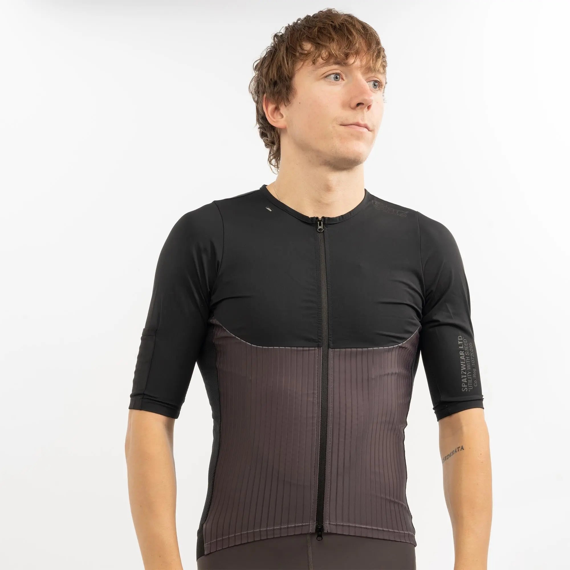 Spatzwear Squadron Short Sleeves Jersey Dark Grey - FREE UK Shipping, FREE 365 Day Returns | Moto Central