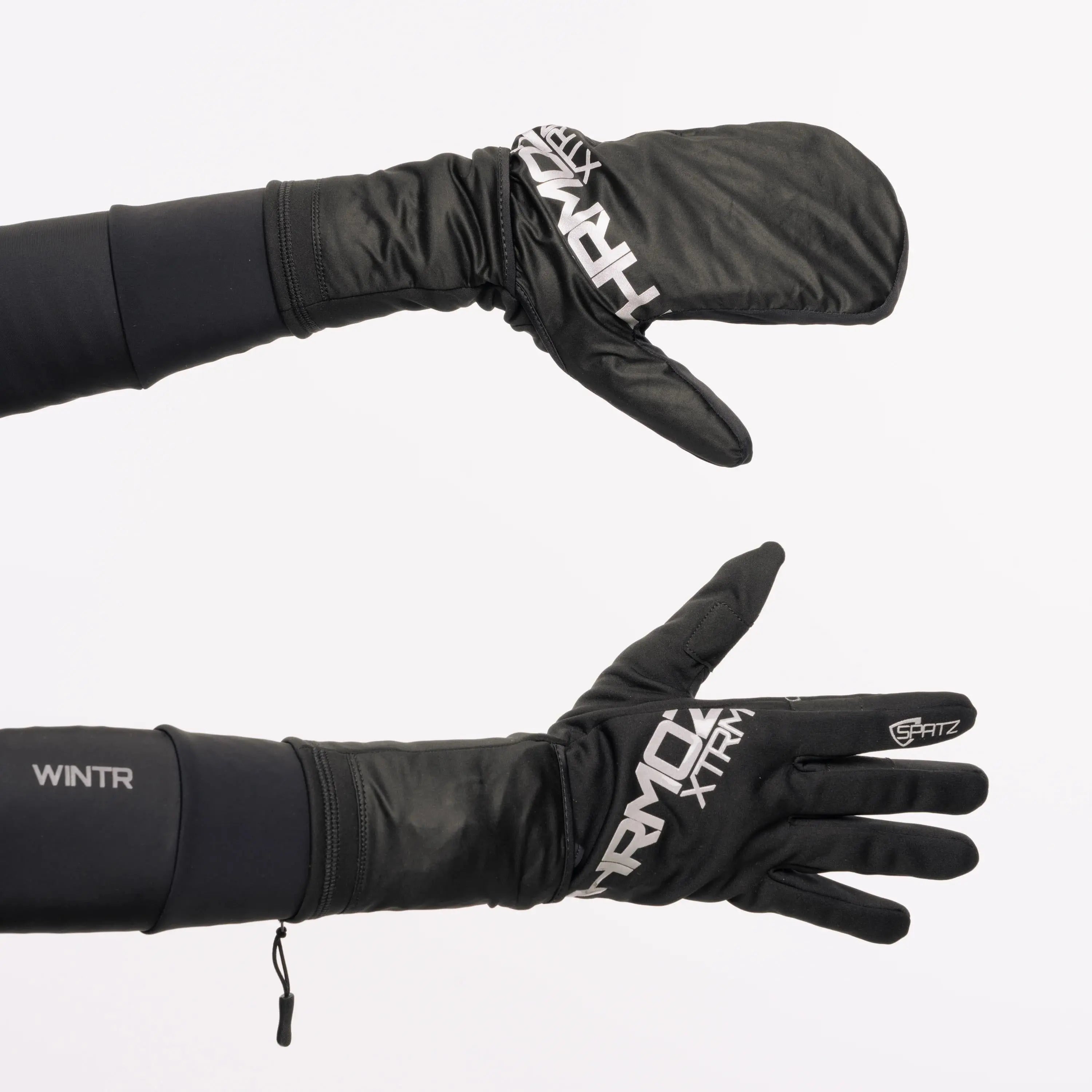 Spatzwear Thrmoz XTRM Gloves Black - FREE UK Shipping, FREE 365 Day Returns | Moto Central