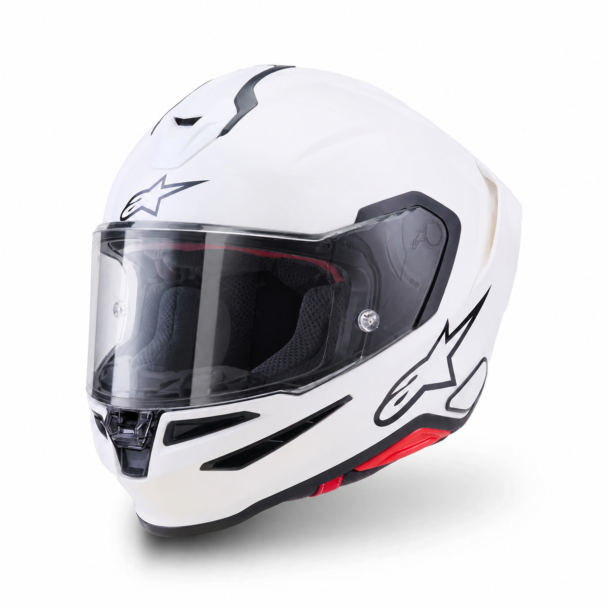 Alpinestars S-R7 Solid Gloss White