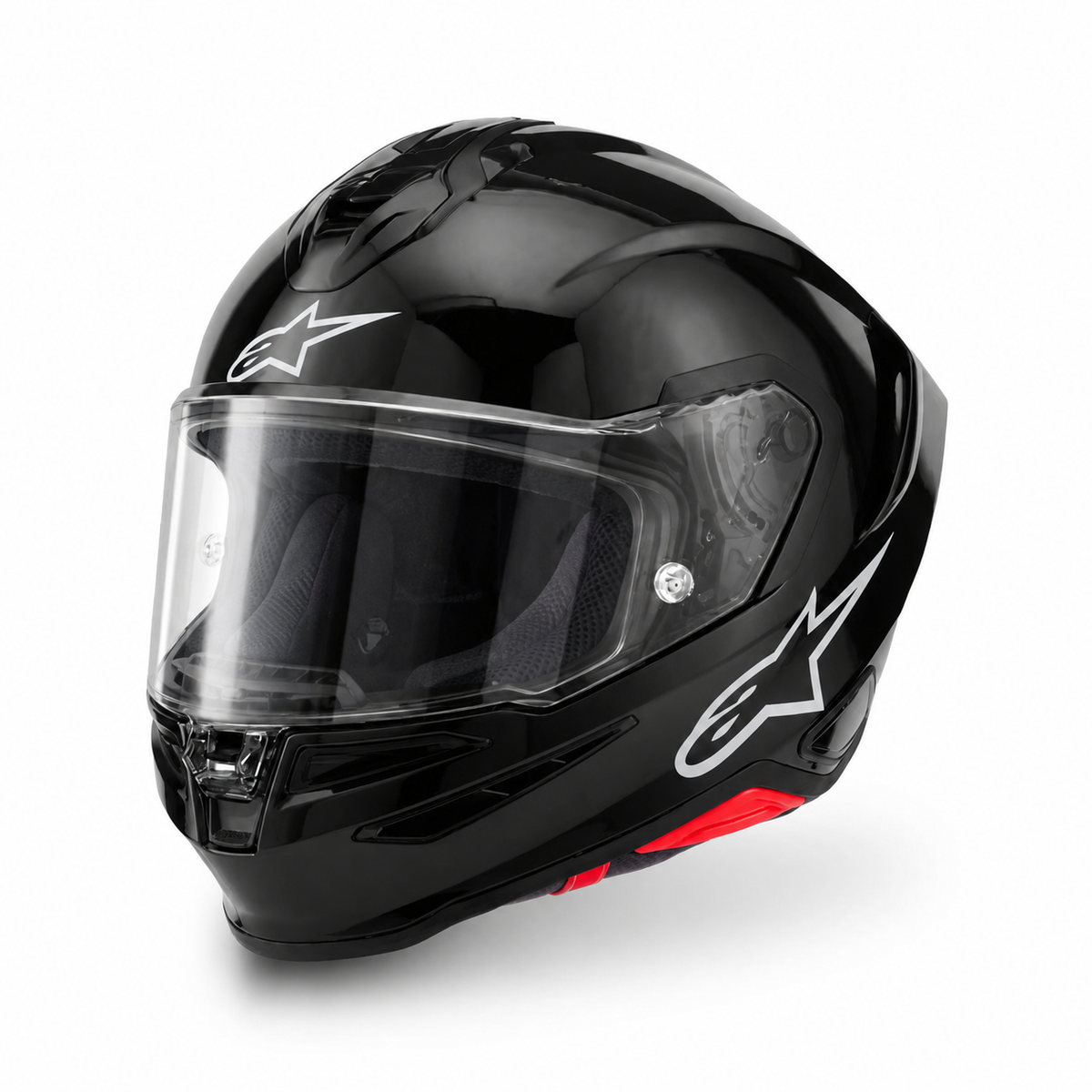 Alpinestars S-R7 Solid Gloss Black