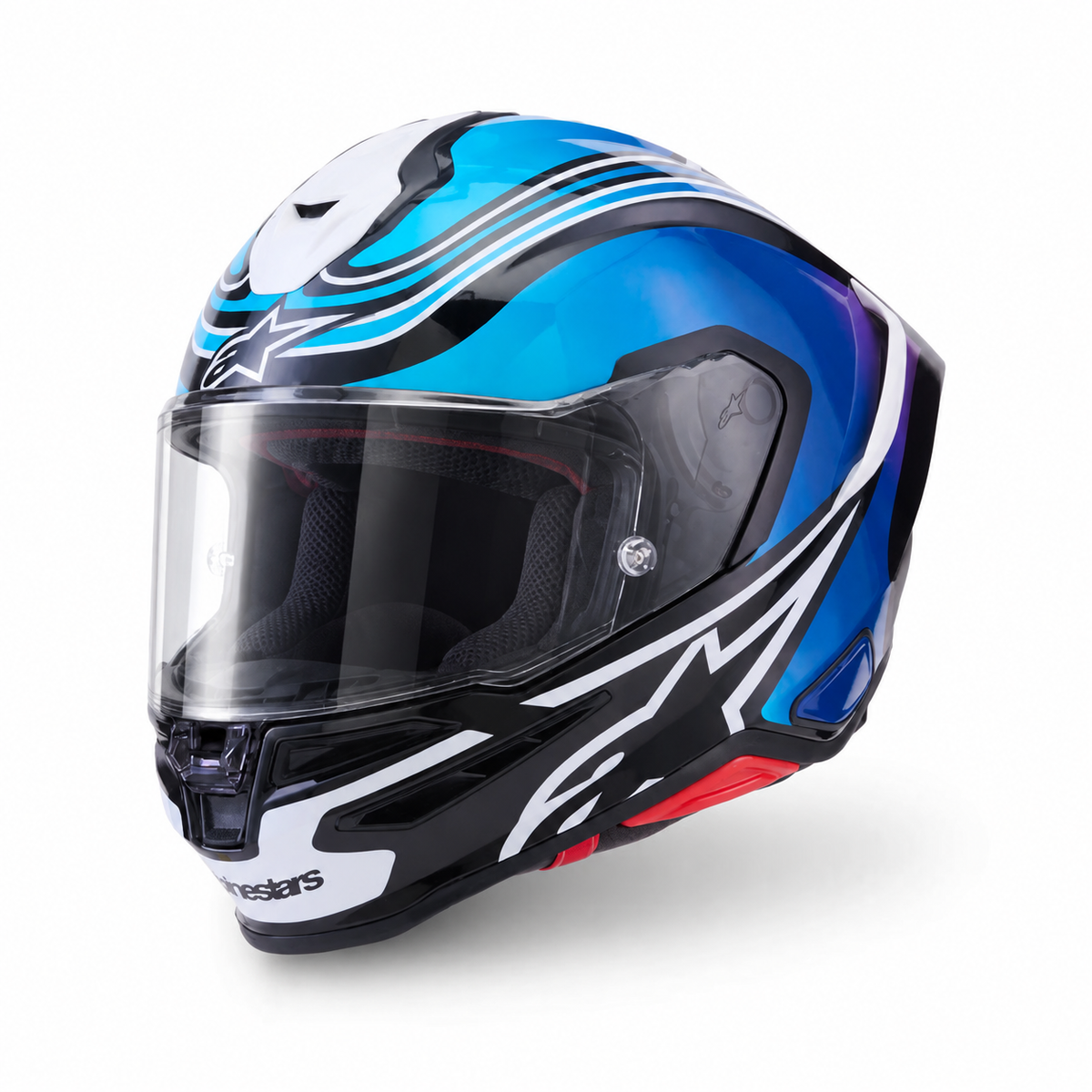 Alpinestars S-R7 Zeal Black / Pink / Fluo White