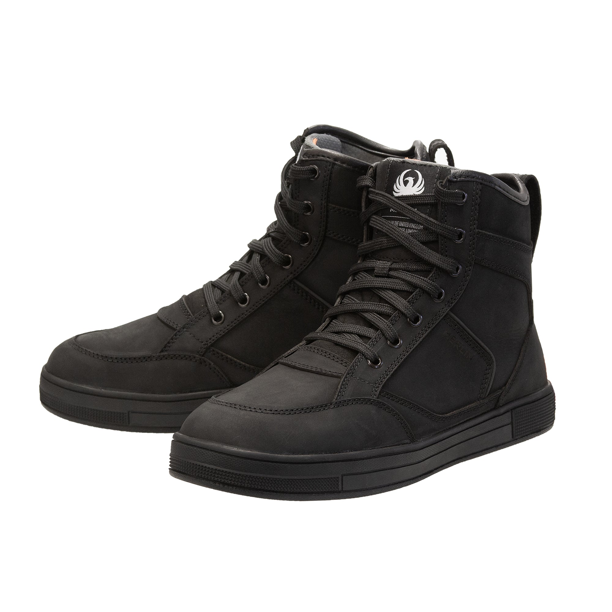 Merlin Hawkins Urban Waterproof D3O Trainer Black FREE UK Delivery, FREE 365 Day Returns | Moto Central