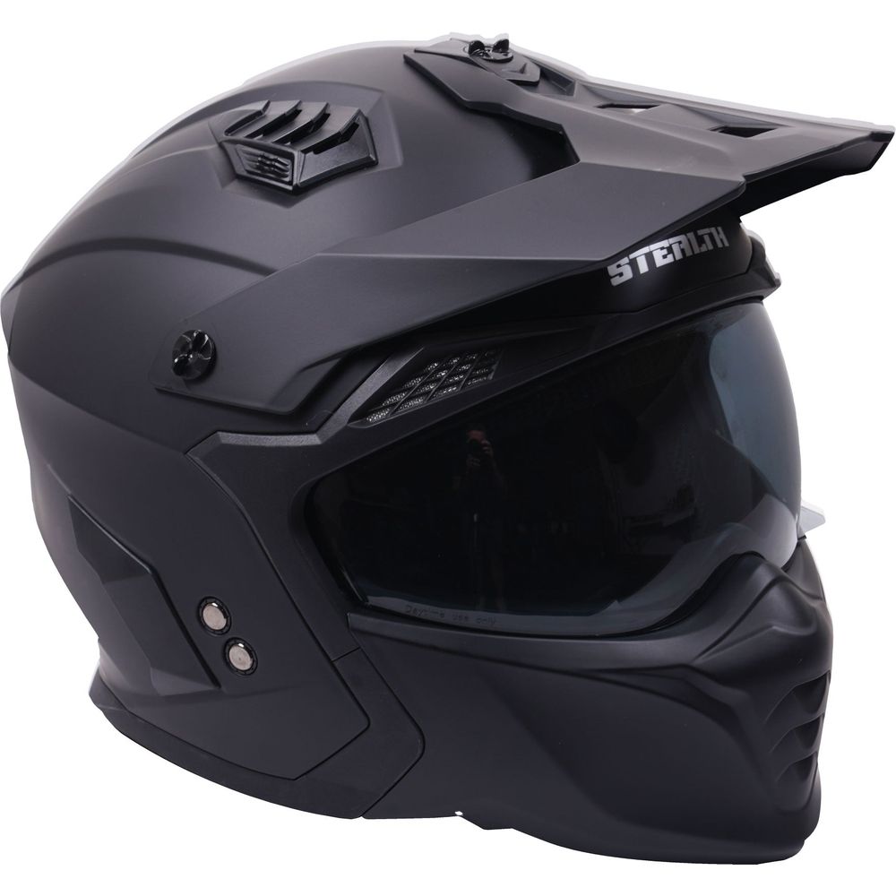 Stealth Fighter Multi Function Convertible Matt Black
