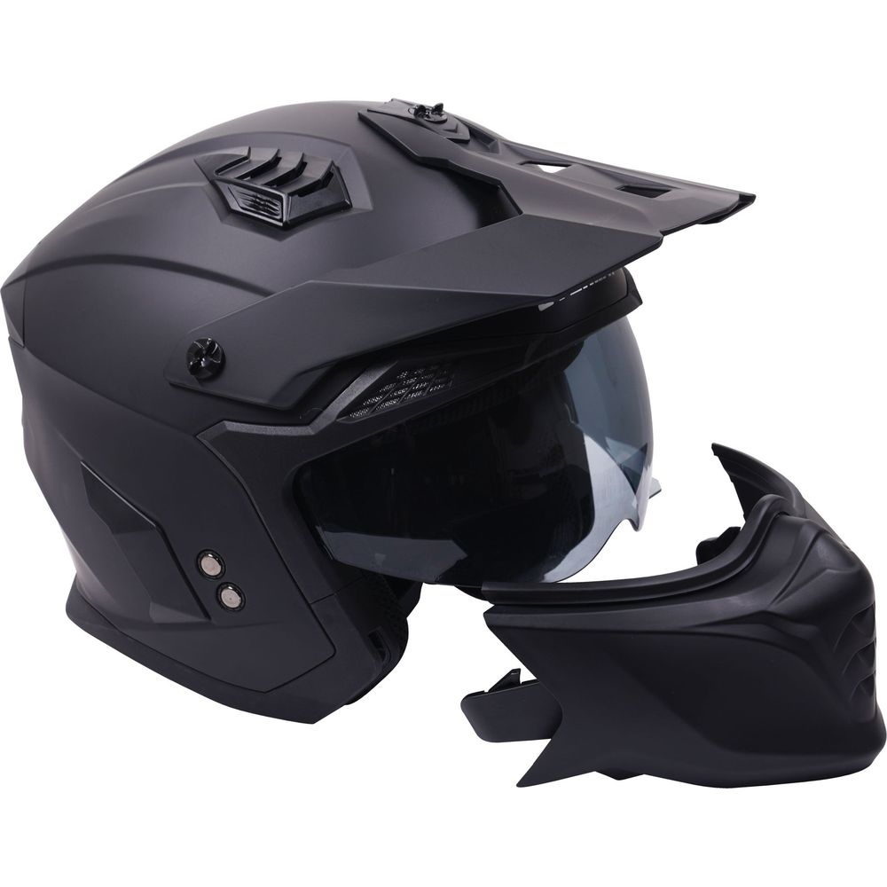 Stealth Fighter Multi Function Convertible Matt Black