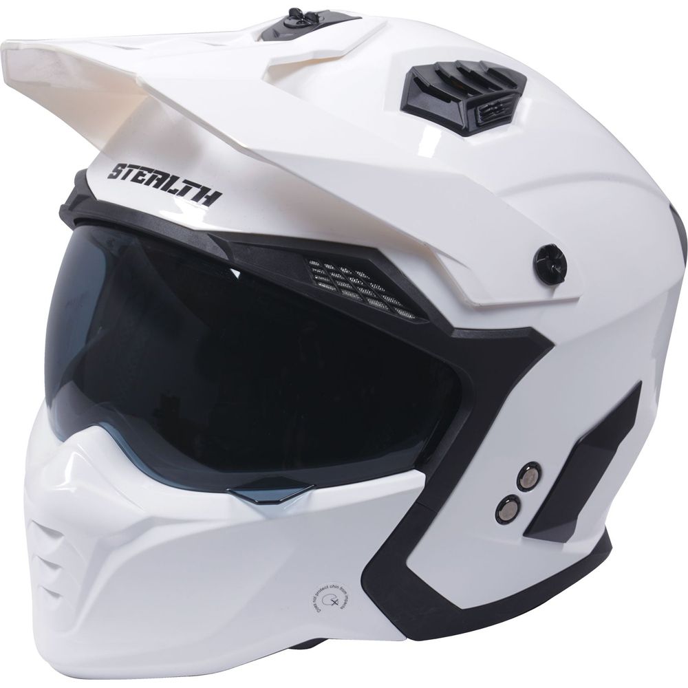 Stealth Fighter Multi Function Convertible Gloss White