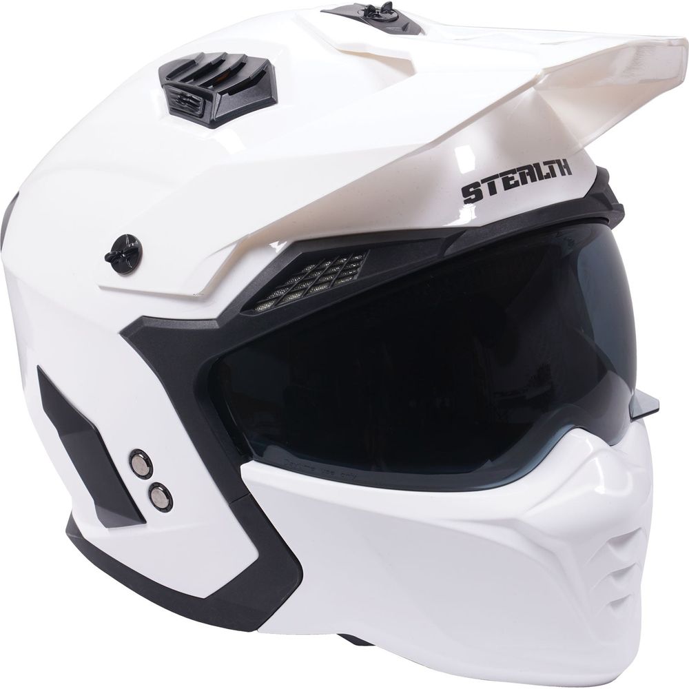 Stealth Fighter Multi Function Convertible Gloss White