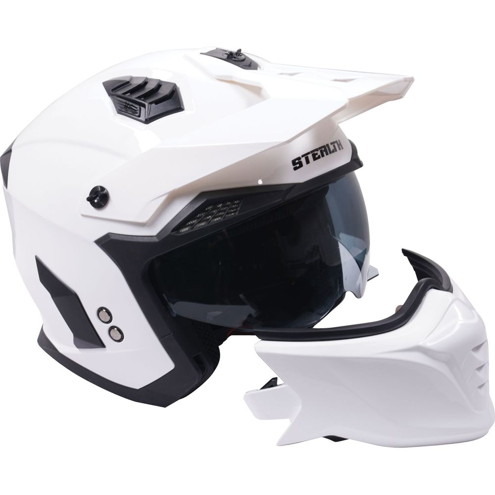 Stealth Fighter Multi Function Convertible Gloss White