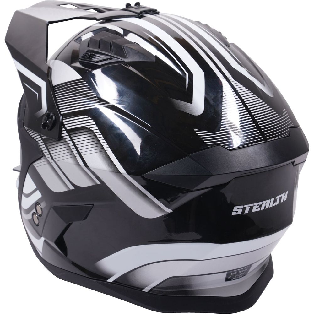 Stealth Fighter Multi Function Convertible Graphic Orbit Black / Gloss Silver