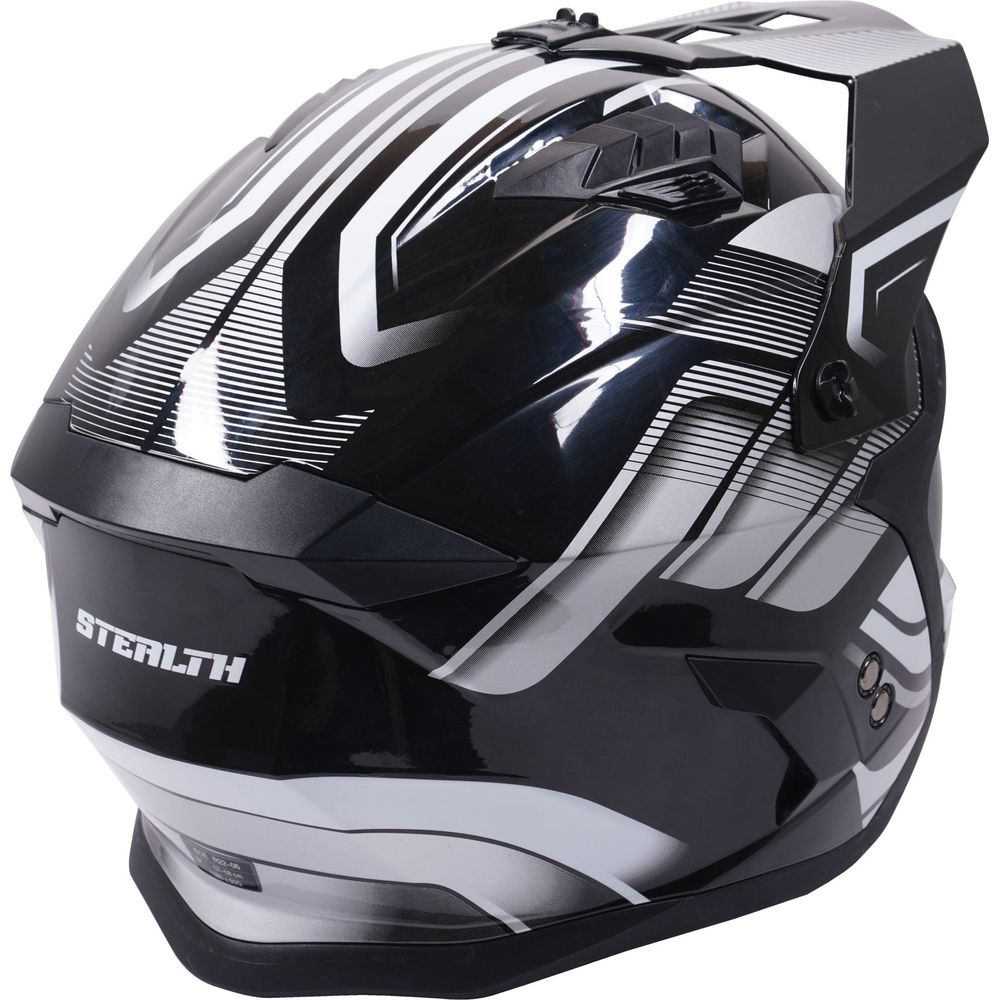 Stealth Fighter Multi Function Convertible Graphic Orbit Black / Gloss Silver
