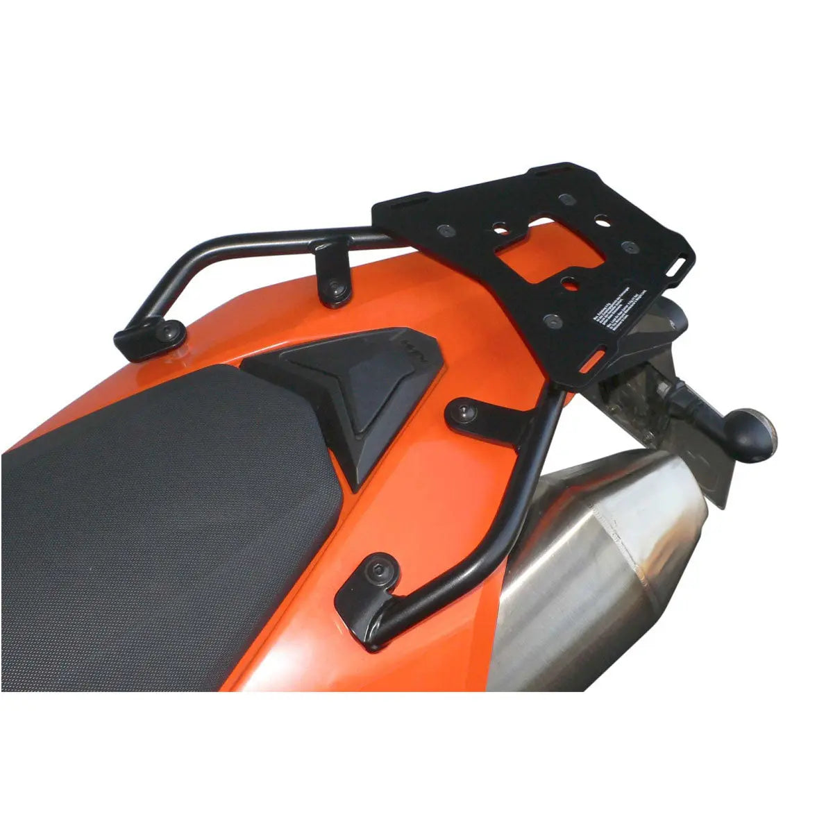 SW-Motech Aluminium Luggage Rack Black | Vendor No GPT.04.439.100/B FREE UK Delivery, FREE 365 Day Returns | Moto Central