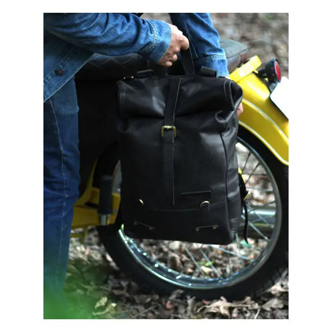 Trip Machine Backpack / Saddlebag Black  - FREE UK Shipping, FREE 365 Day Returns | Moto Central