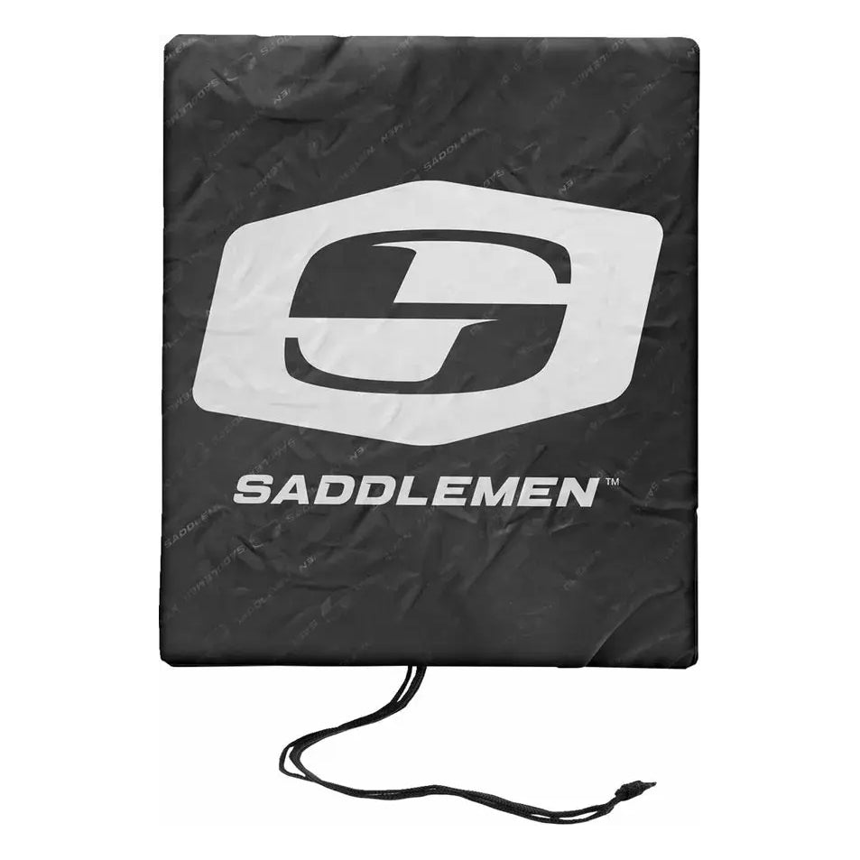 Saddlemen TR3XXXX Tail Bag Rain Cover – motorcycle tail-bag rain cover – front view