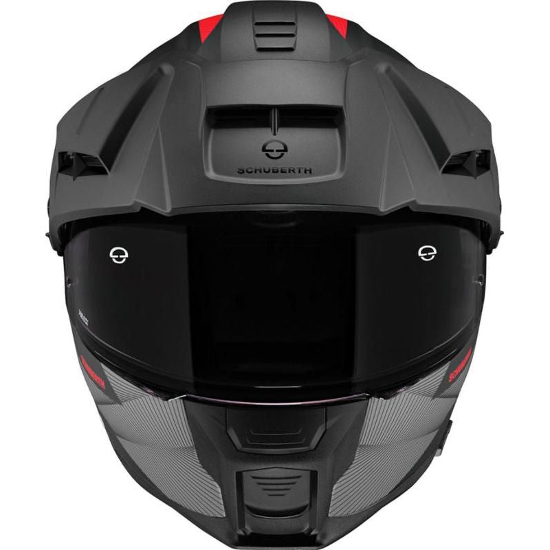 Schuberth E2 Defender Red / Black