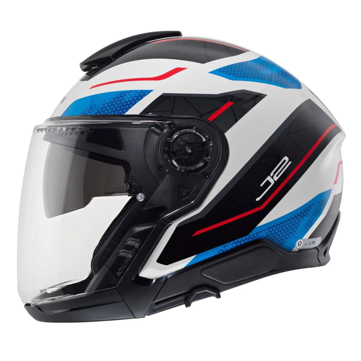 Schuberth J2 Sigma Blue  - FREE UK Shipping, FREE 365 Day Returns | Moto Central