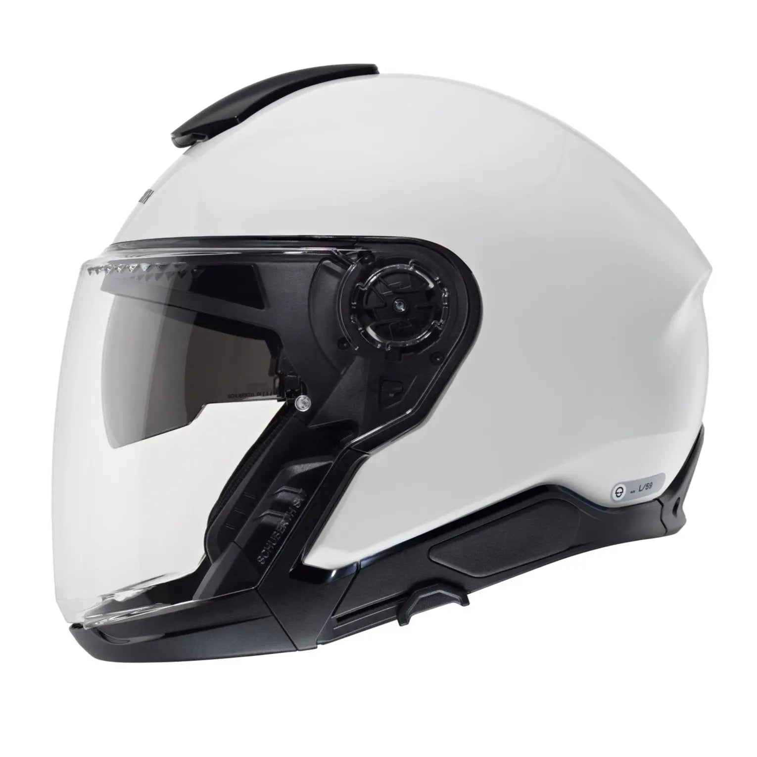 Schuberth J2 Gloss White  - FREE UK Shipping, FREE 365 Day Returns | Moto Central