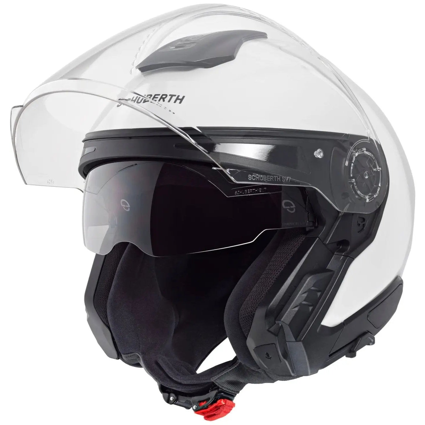 Schuberth J2 Gloss White - front view