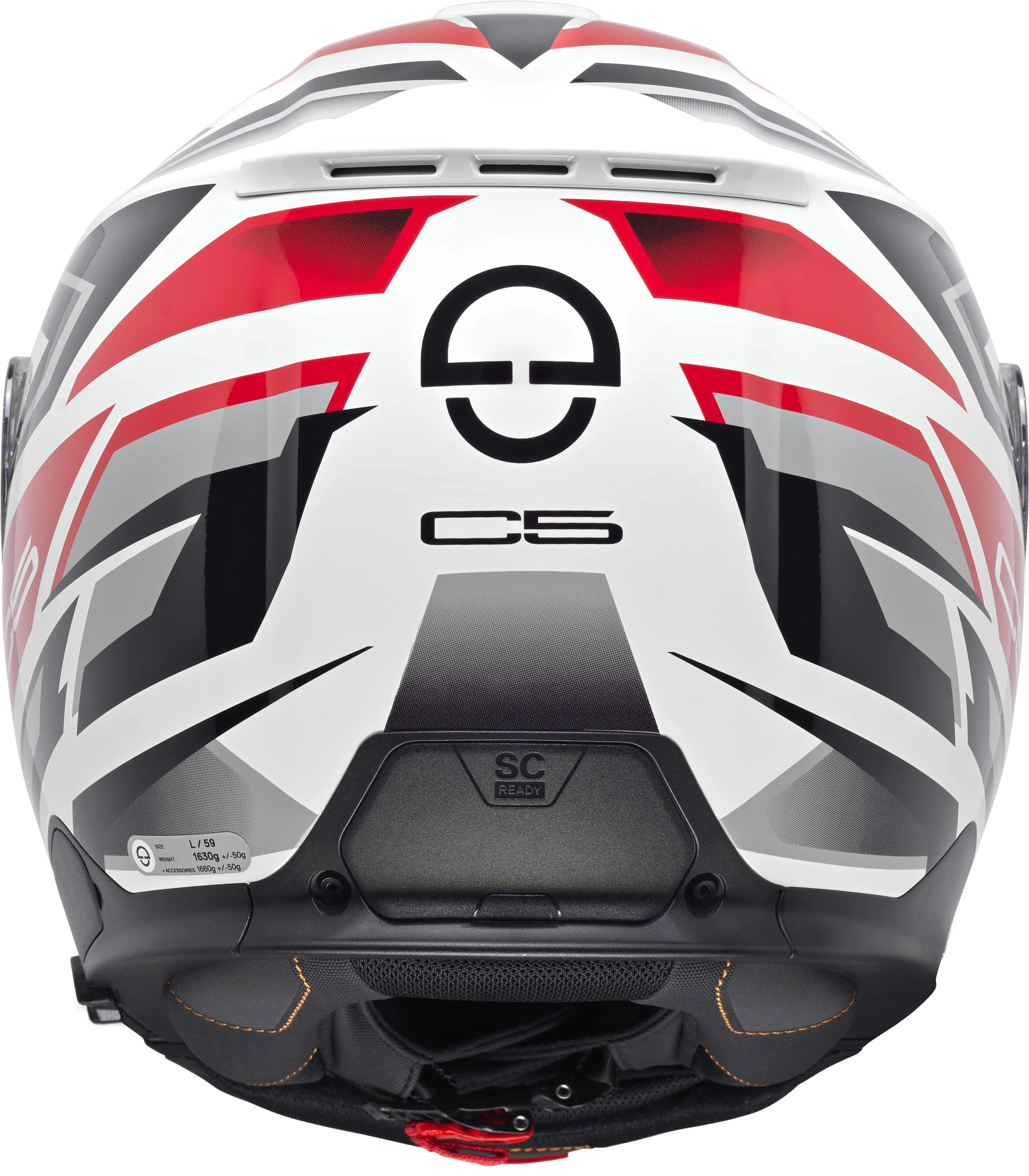 Schuberth C5 Zenith Red FREE UK Delivery, FREE 365 Day Returns | Moto Central