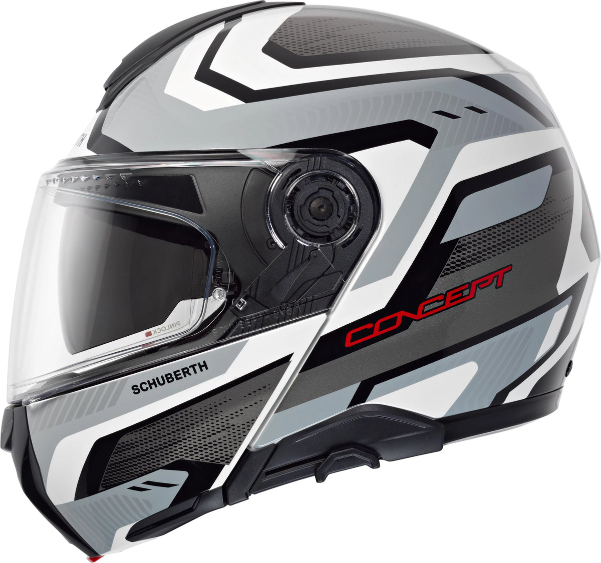 Schuberth Concept Kinetic Silver FREE UK Delivery, FREE 365 Day Returns | Moto Central