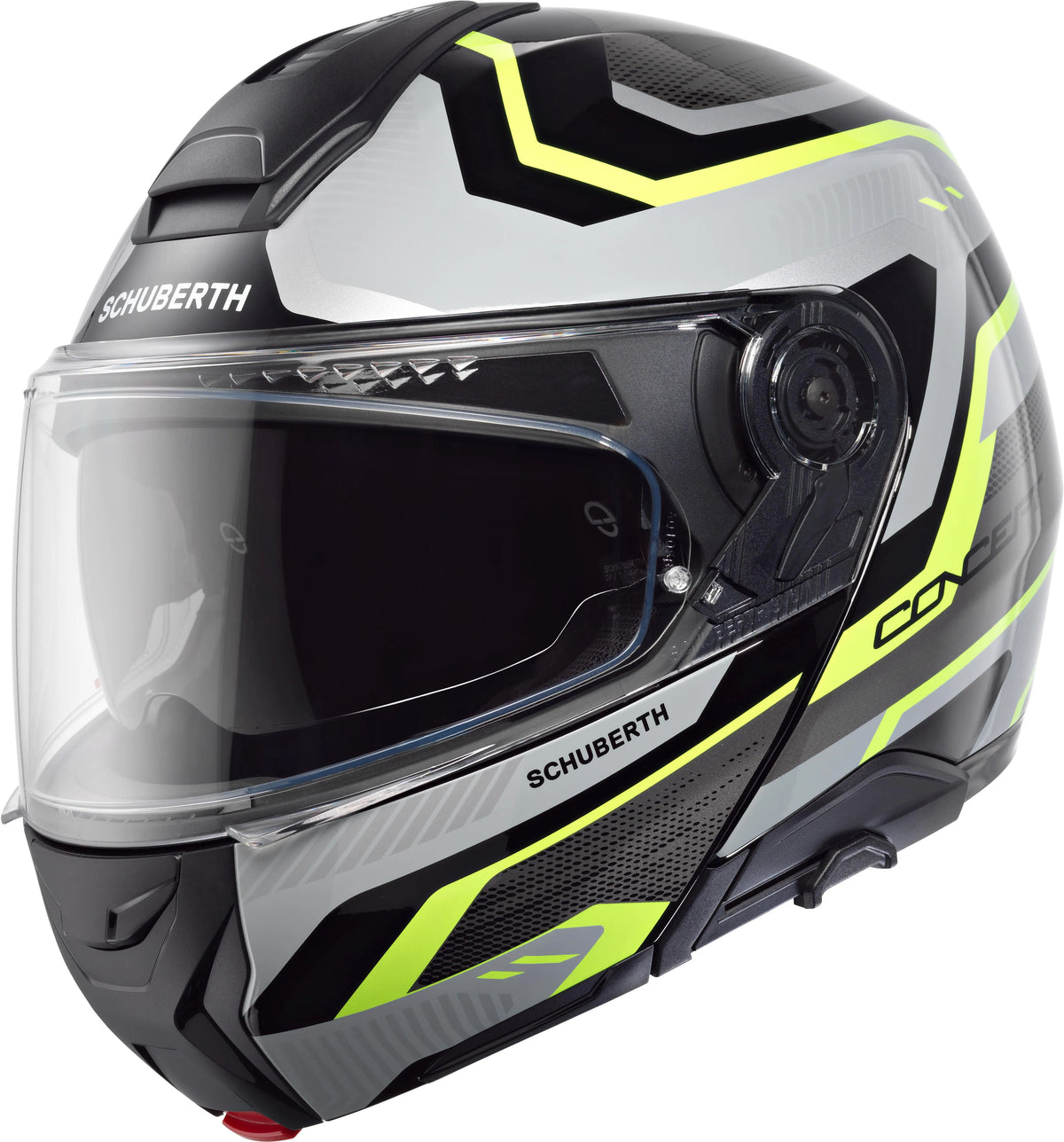 Schuberth Concept Kinetic Yellow FREE UK Delivery, FREE 365 Day Returns | Moto Central