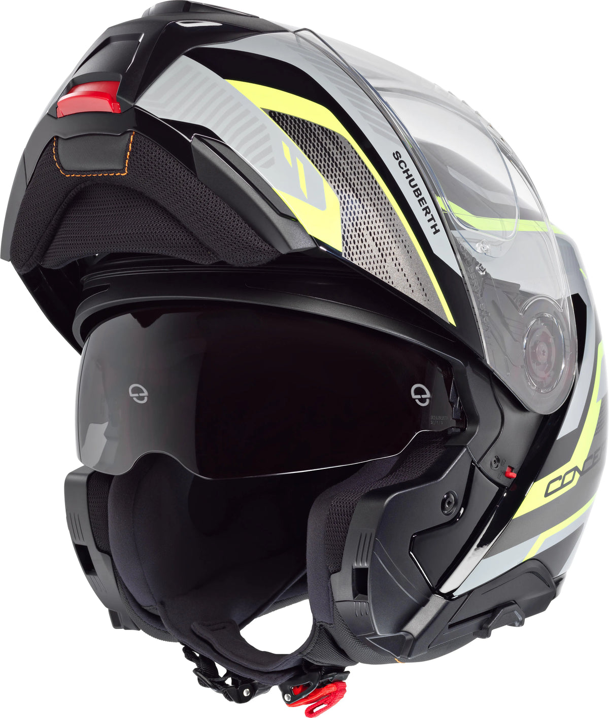 Schuberth Concept Kinetic Yellow FREE UK Delivery, FREE 365 Day Returns | Moto Central