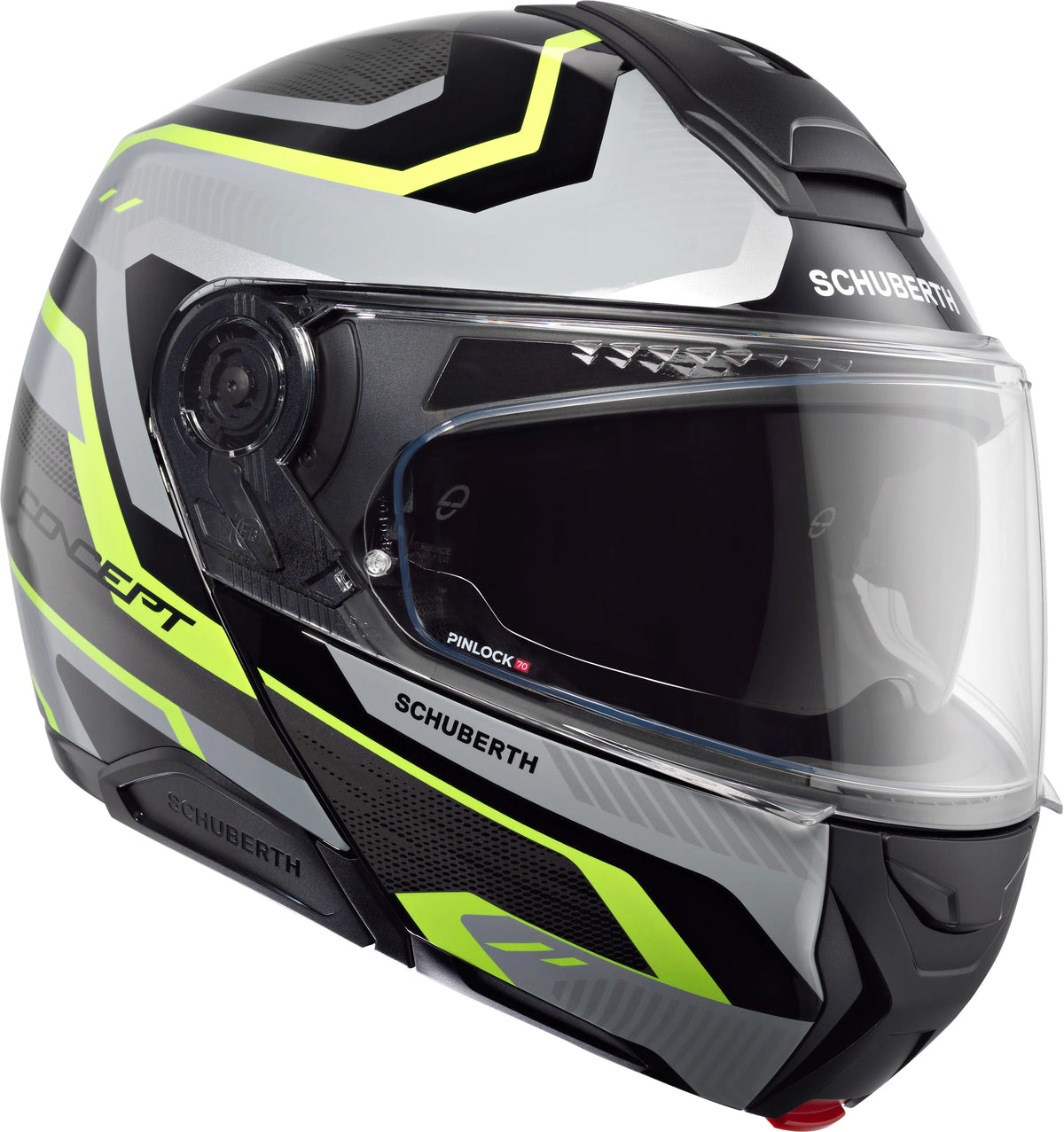 Schuberth Concept Kinetic Yellow FREE UK Delivery, FREE 365 Day Returns | Moto Central