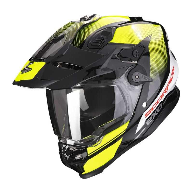 Scorpion ADF-9000 Trail Adventure Helmet Black/Yellow FREE UK Delivery