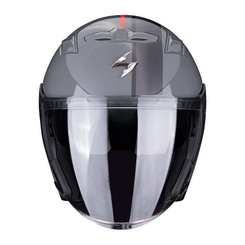 Scorpion EXO 230 SR Cement Grey / Red