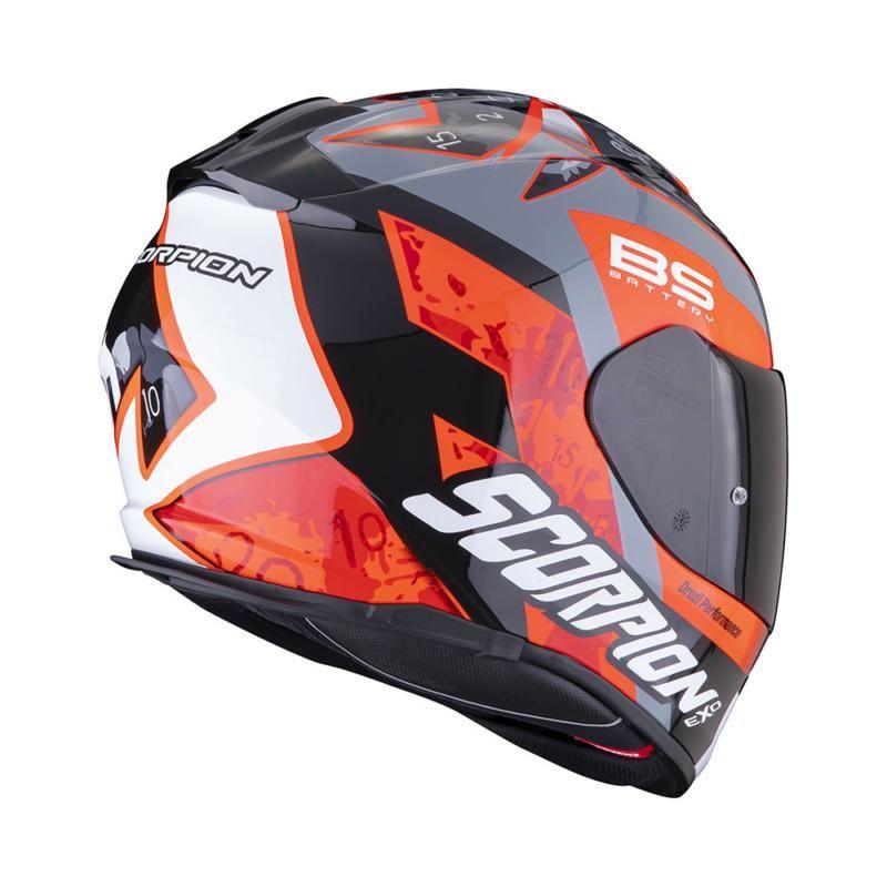 Scorpion EXO 491 Fabio 20 Grey / Red