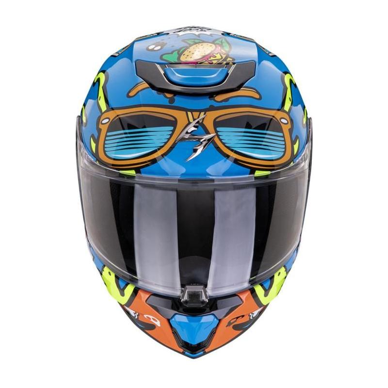 Scorpion EXO-JNR Fun Kids Blue / Orange