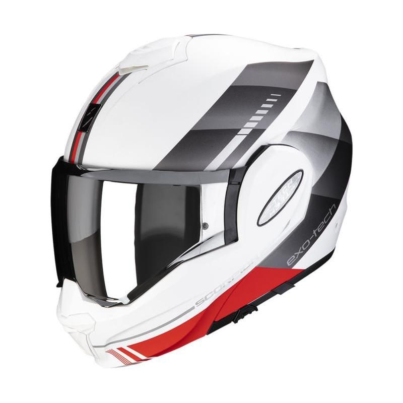 Scorpion EXO-Tech Evo Genre White / Silver / Red