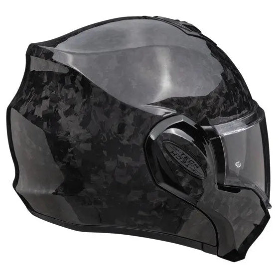 Scorpion EXO-Tech Evo Carbon Black — right-side view