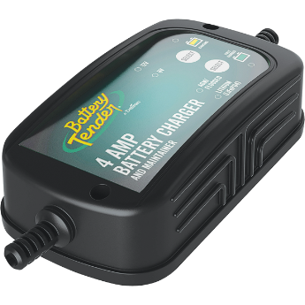 Battery Tender Power Tender Dual Selectable 4A Battery Charger