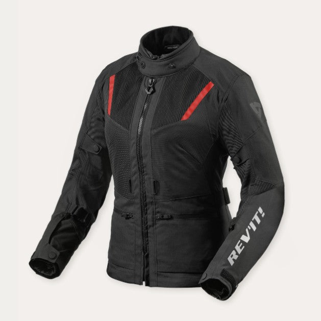 Revit Levante 2 H2O Ladies Textile Jacket Dark Grey - FREE UK Shipping, FREE 365 Day Returns | Moto Central