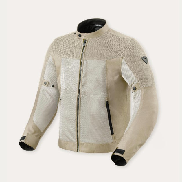 Revit Vigor 2 Mesh Textile Jacket Sand - FREE UK Shipping, FREE 365 Day Returns | Moto Central