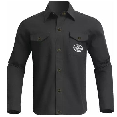 Thor Hallman Over Shirt Black  - FREE UK Shipping, FREE 365 Day Returns | Moto Central