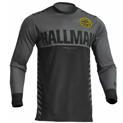 Thor Hallman Differ Slice Jersey Charcoal / Black  - FREE UK Shipping, FREE 365 Day Returns | Moto Central