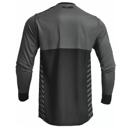 Thor Hallman Differ Slice Jersey Charcoal / Black  - FREE UK Shipping, FREE 365 Day Returns | Moto Central